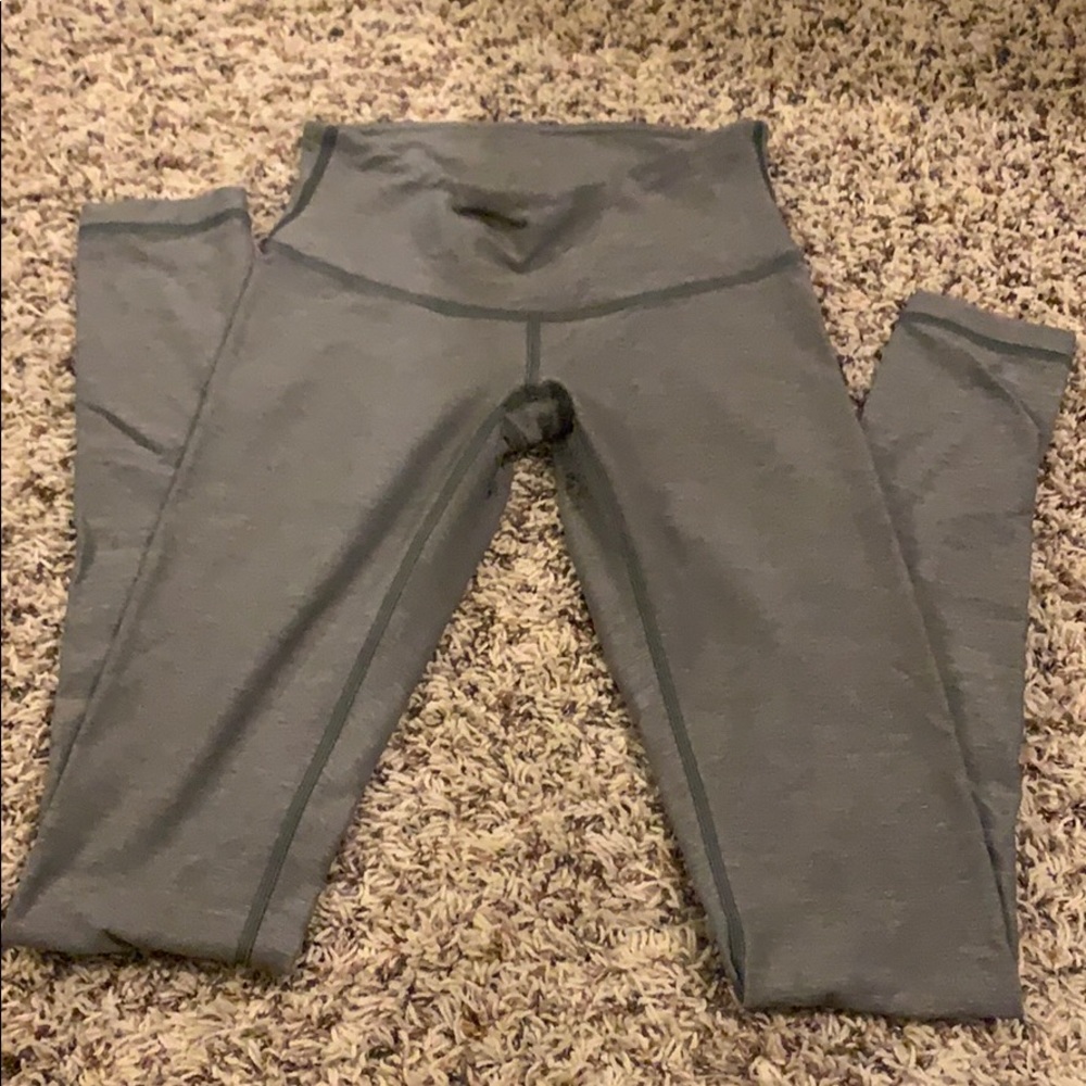 Lululemon full length light grey size 2